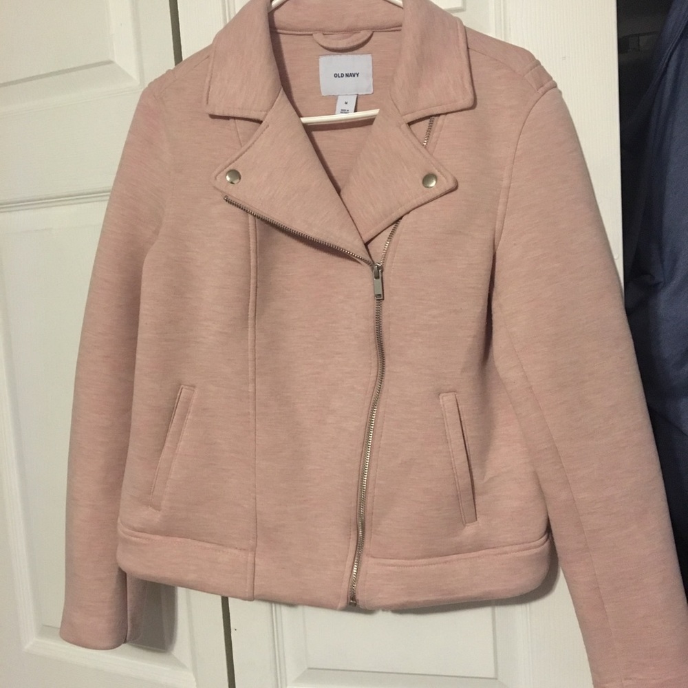 Pink Old Navy Moto Jacket